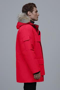 Chamarras Canada Goose Hombre Mexico - Expedition Abrigos Rojos NU2934875